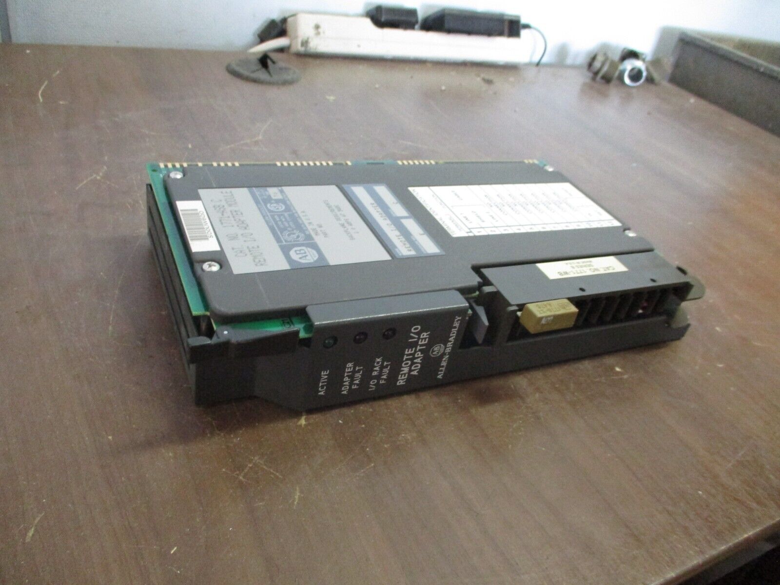 Allen-Bradley Remote I/O Adapter Module 1771-ASB C Ser. C F/W Rev. E Used