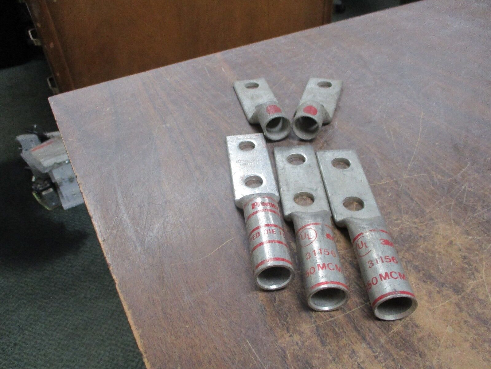 Misc. Brand Crimp Lug LCC350-12 350MCM "Lot of 5" New Surplus