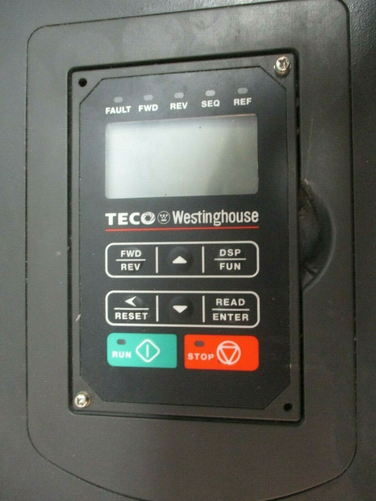 TECO Westinghouse A510 AC Drive A510-4075-C3-U 75HP 3Ph w/ Keypad Used