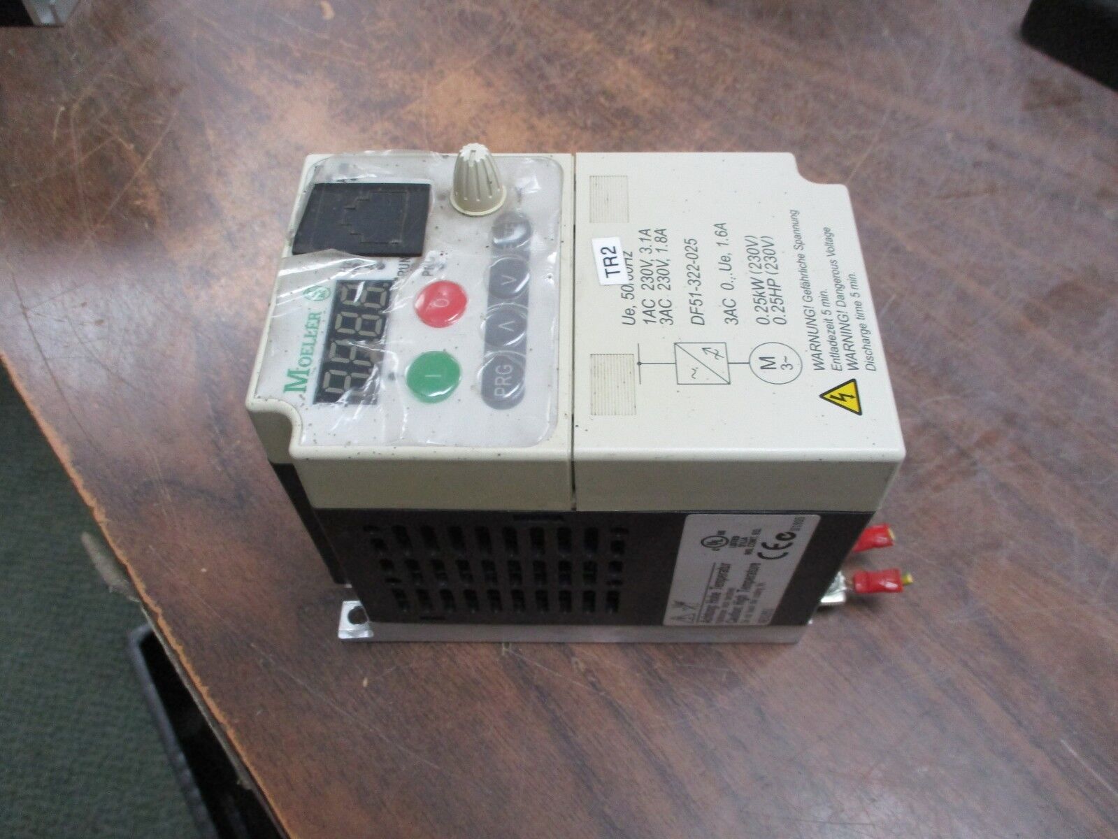 Moeller AC Drive DF51-322-025 0.25HP Used