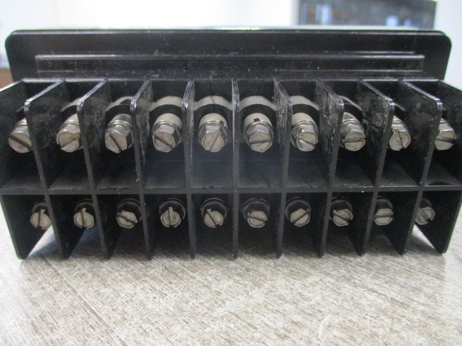 AVO States FMS Test Switch FMS-10E2 10 Pole Used