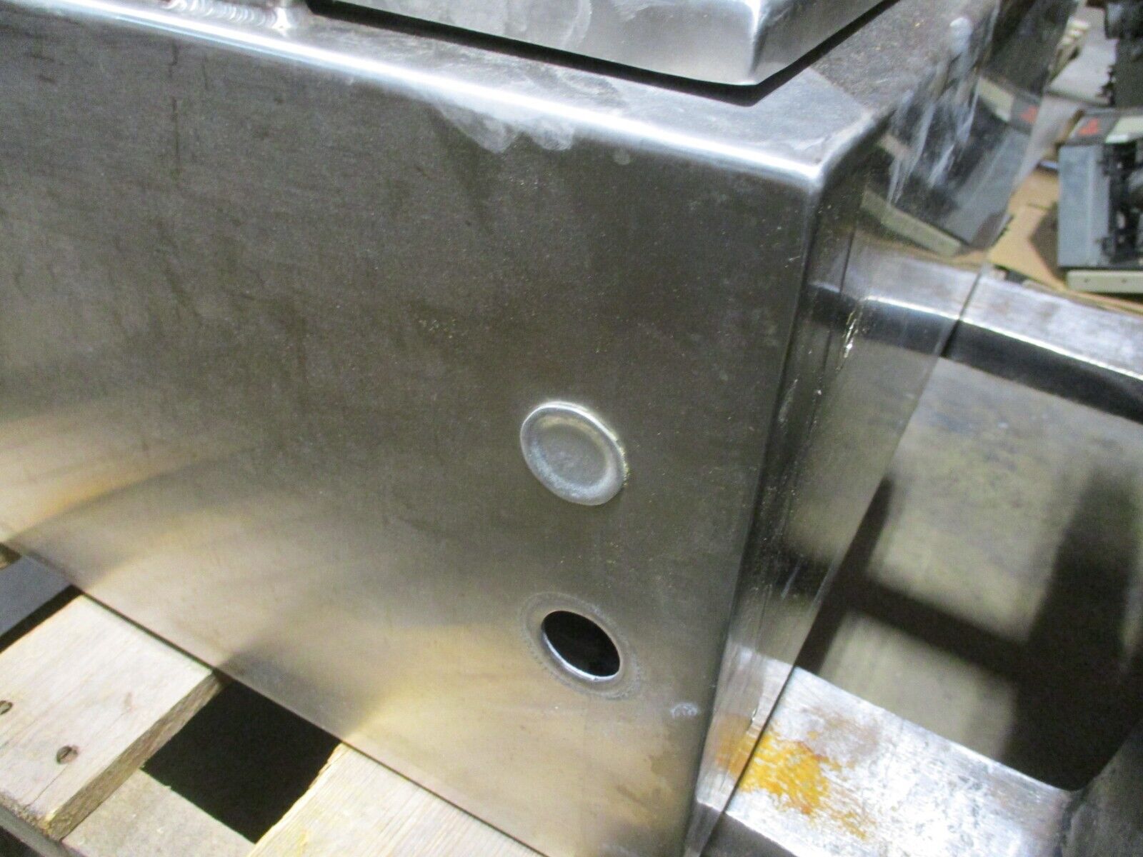 Relco Stainless Steel Enclosure Type 4X Size: 48" x 32" x 12" Used