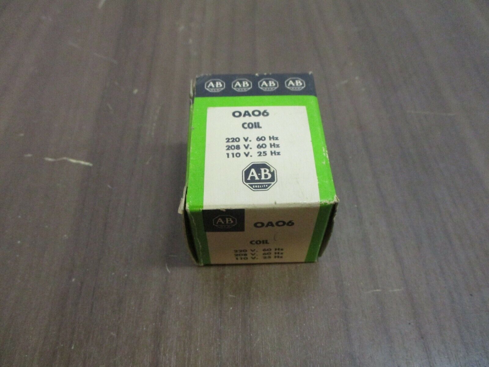 Allen-Bradley Magnetic Coil 0A06 208/220V @ 60Hz, 110V @ 25Hz New Surplus