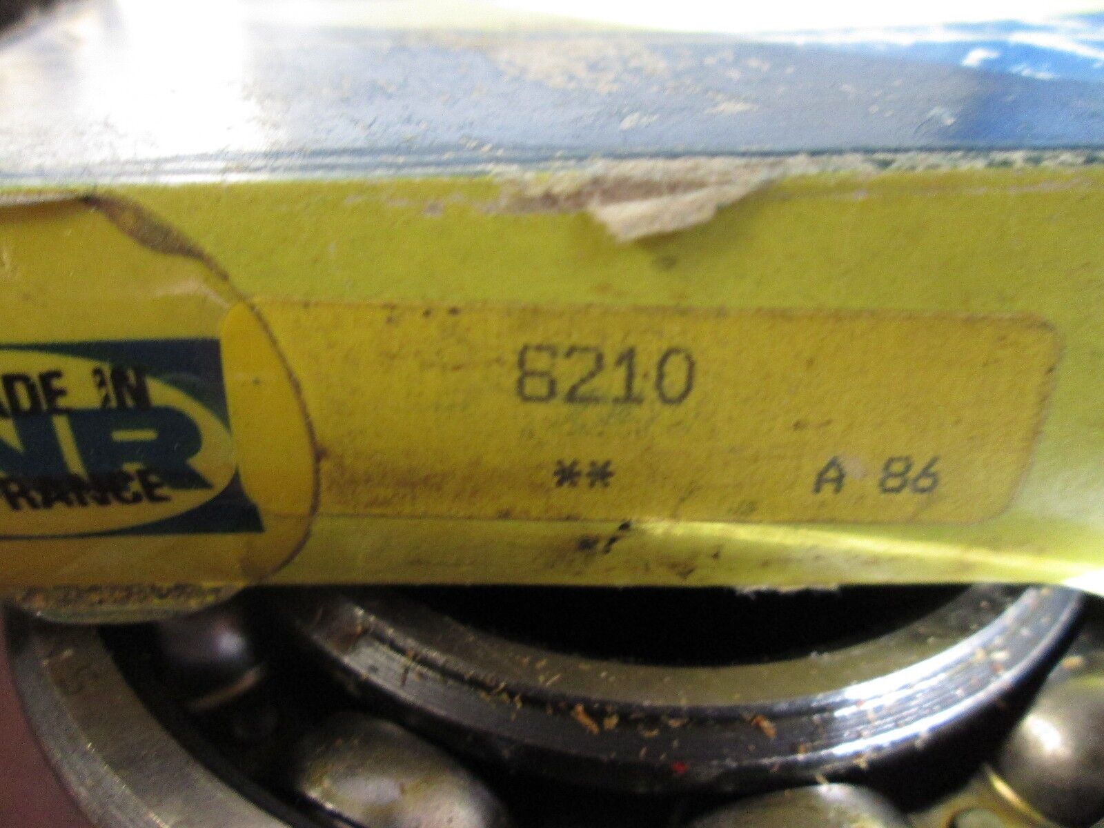 SNR Ball Bearing 6210 Inside Diameter 50MM Outside Diameter 90MM New Surplus