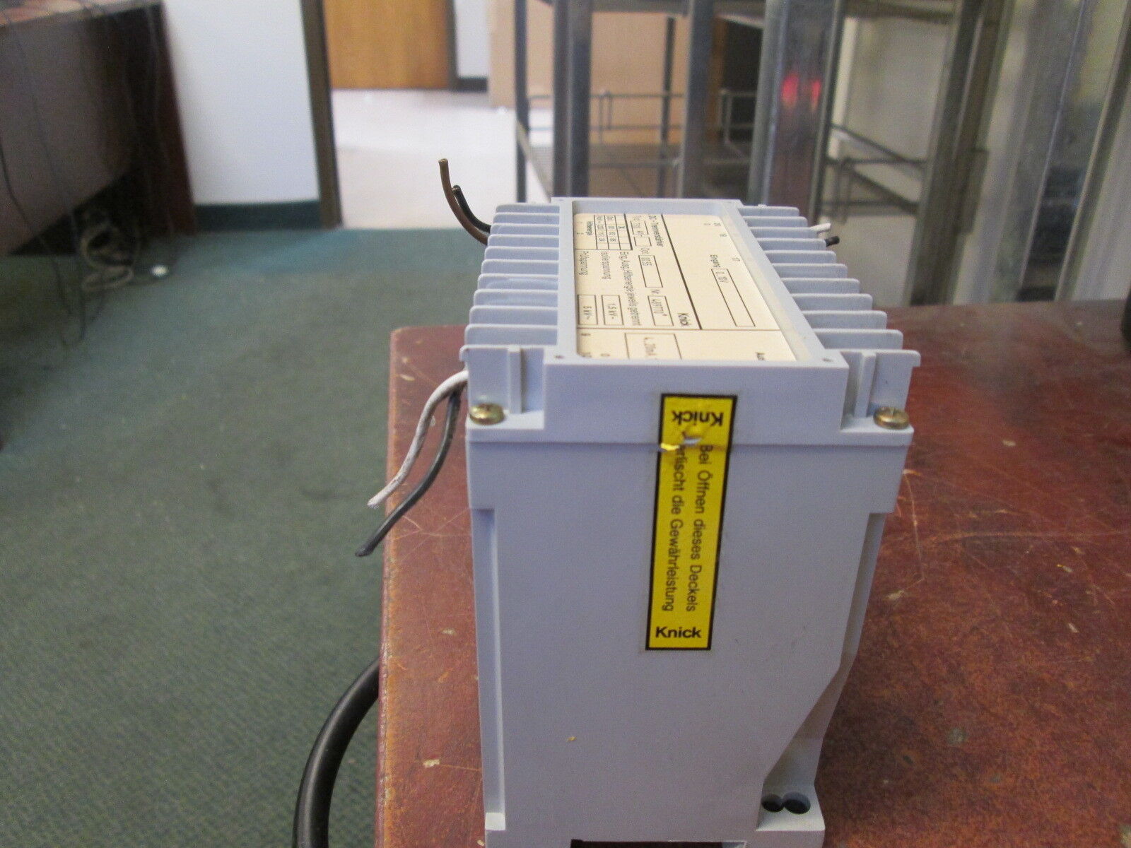 Knick DC Trennverstarker/Amplifier 7310A1 220V Output: 4-20mA 10V Used