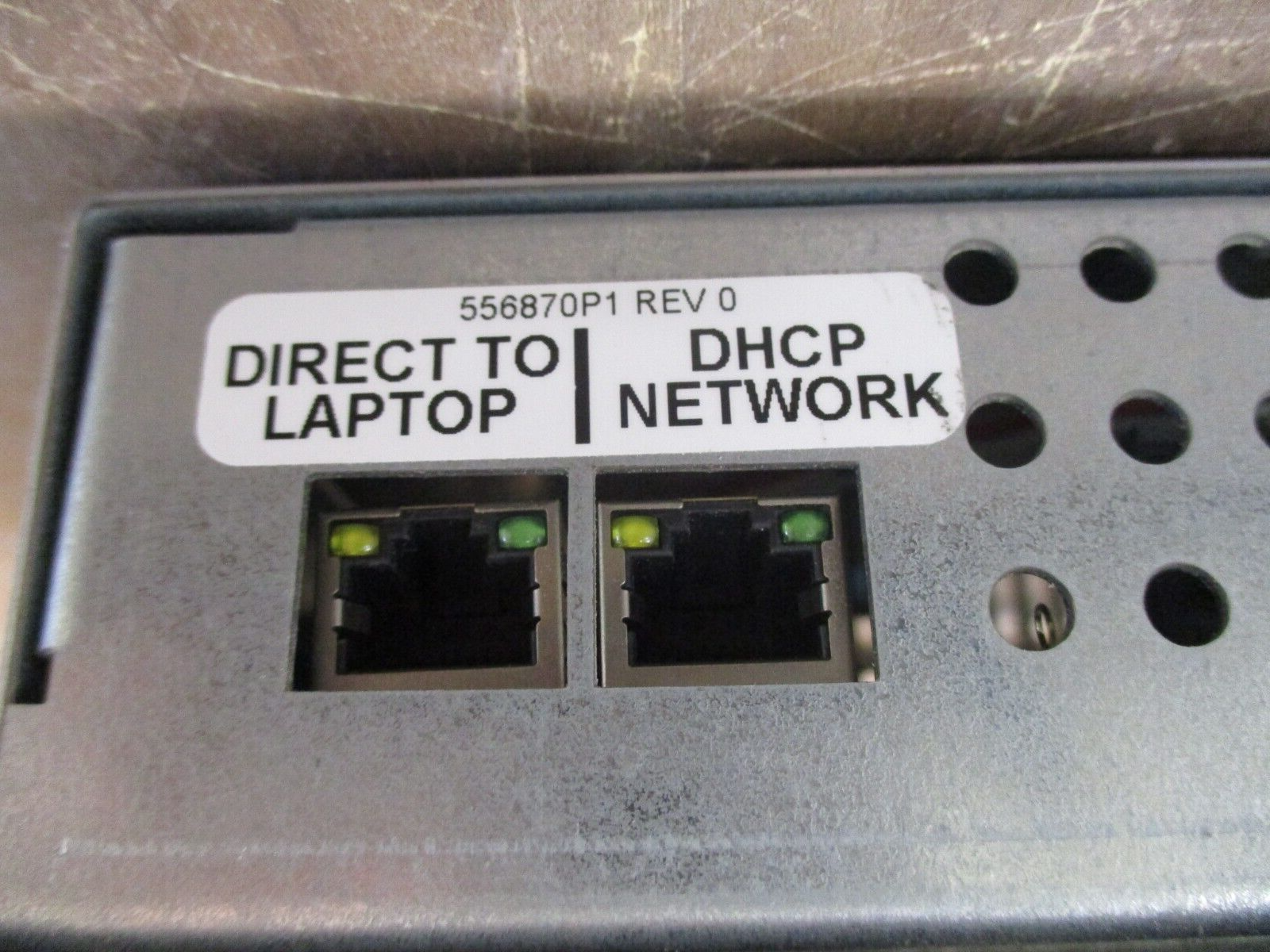 Liebert Control Panel 554046P1 Rev. O Used