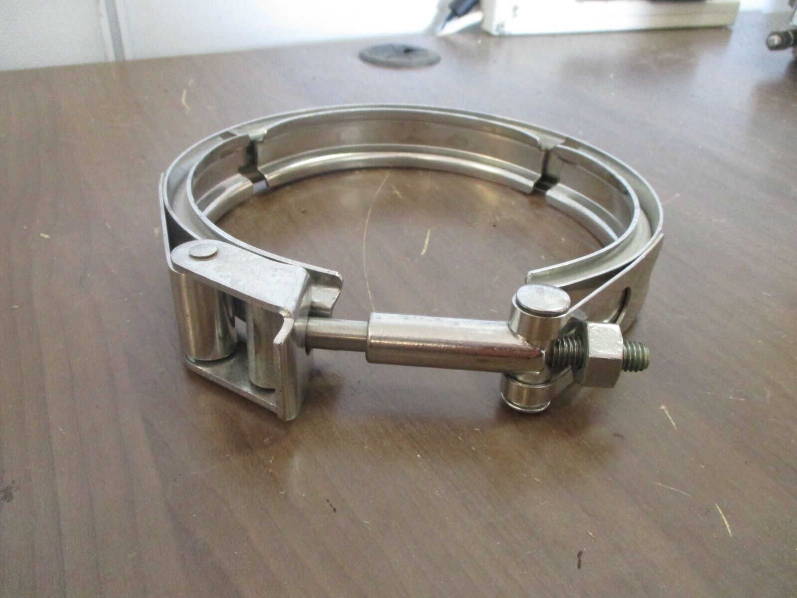 Misc. Brand Stainless Steel V-Band Clamp Size: 6.5" Used