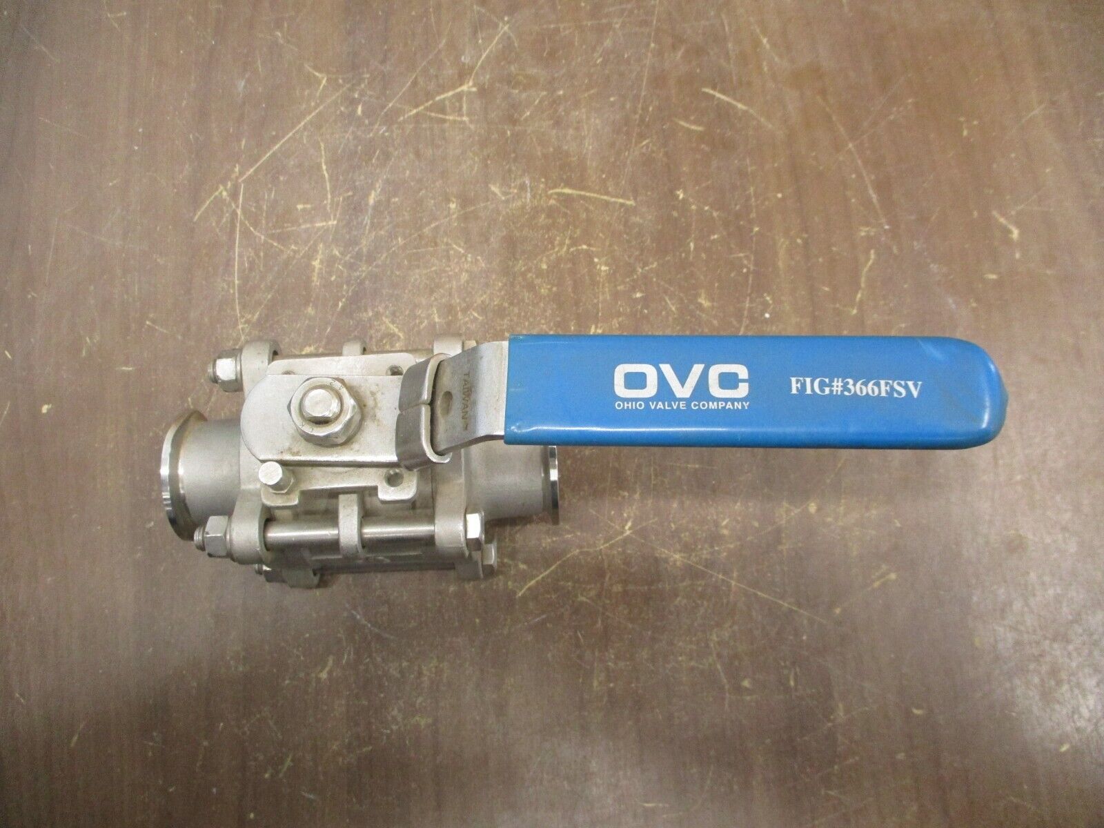 OVC Stainless Steel Ball Valve 366FSV 1 1/2" 316 Used