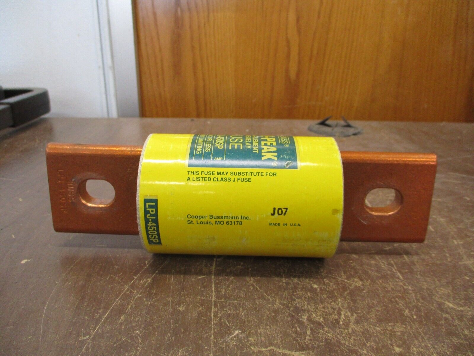 Buss Low-Peak Fuse LPJ-450SP 450A 600V Used