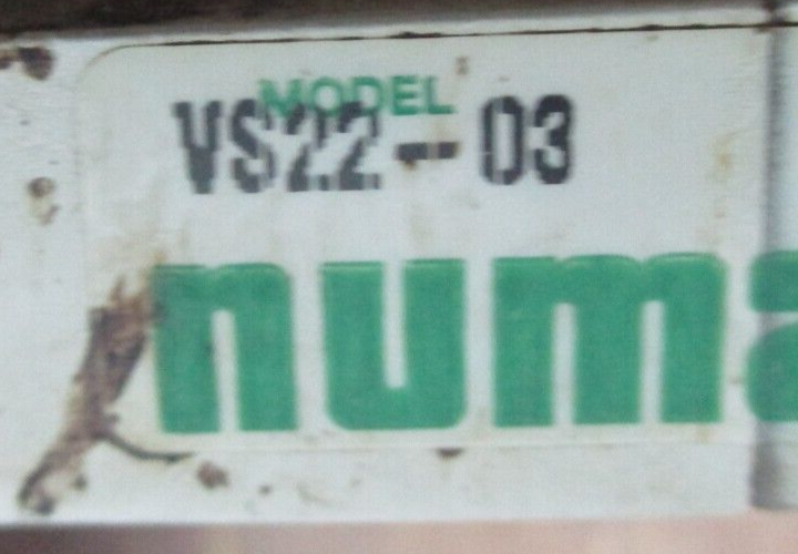 Numatics Flexiblok Filter Regulator C22D-03DGV w/ VS22-03 Lock Out Valve Used