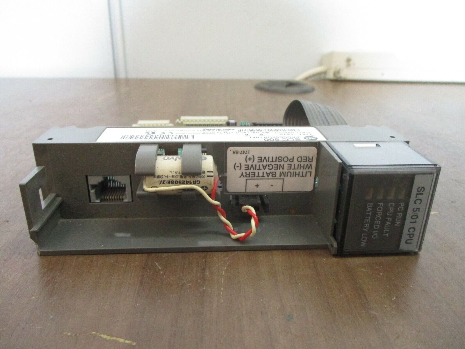 Allen-Bradley SLC 500 Processor Unit 1747-L514 Ser. B FRN: 6 Used