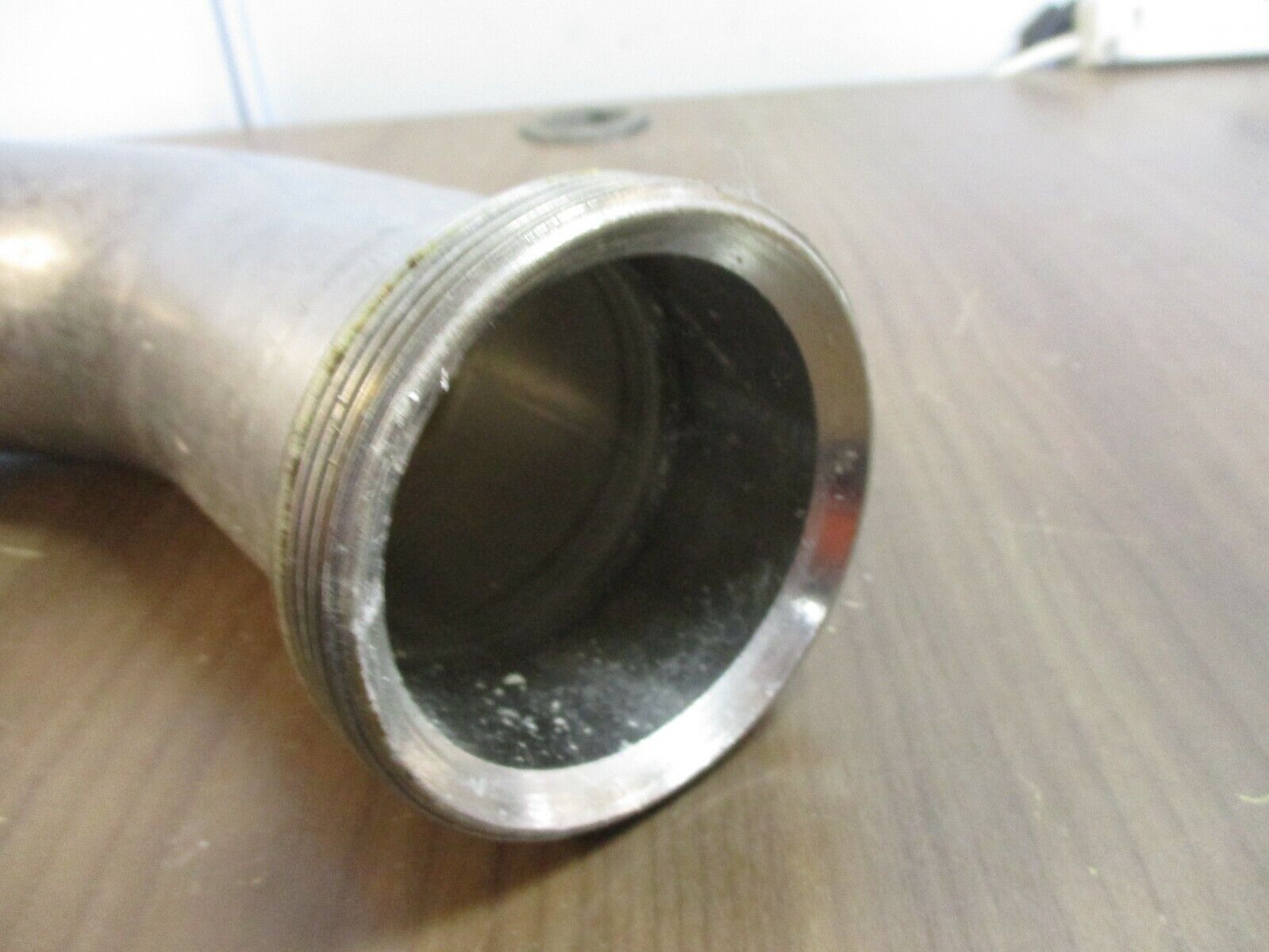 Misc. Brand Stainless Steel 90° Elbow Size: 3" Used
