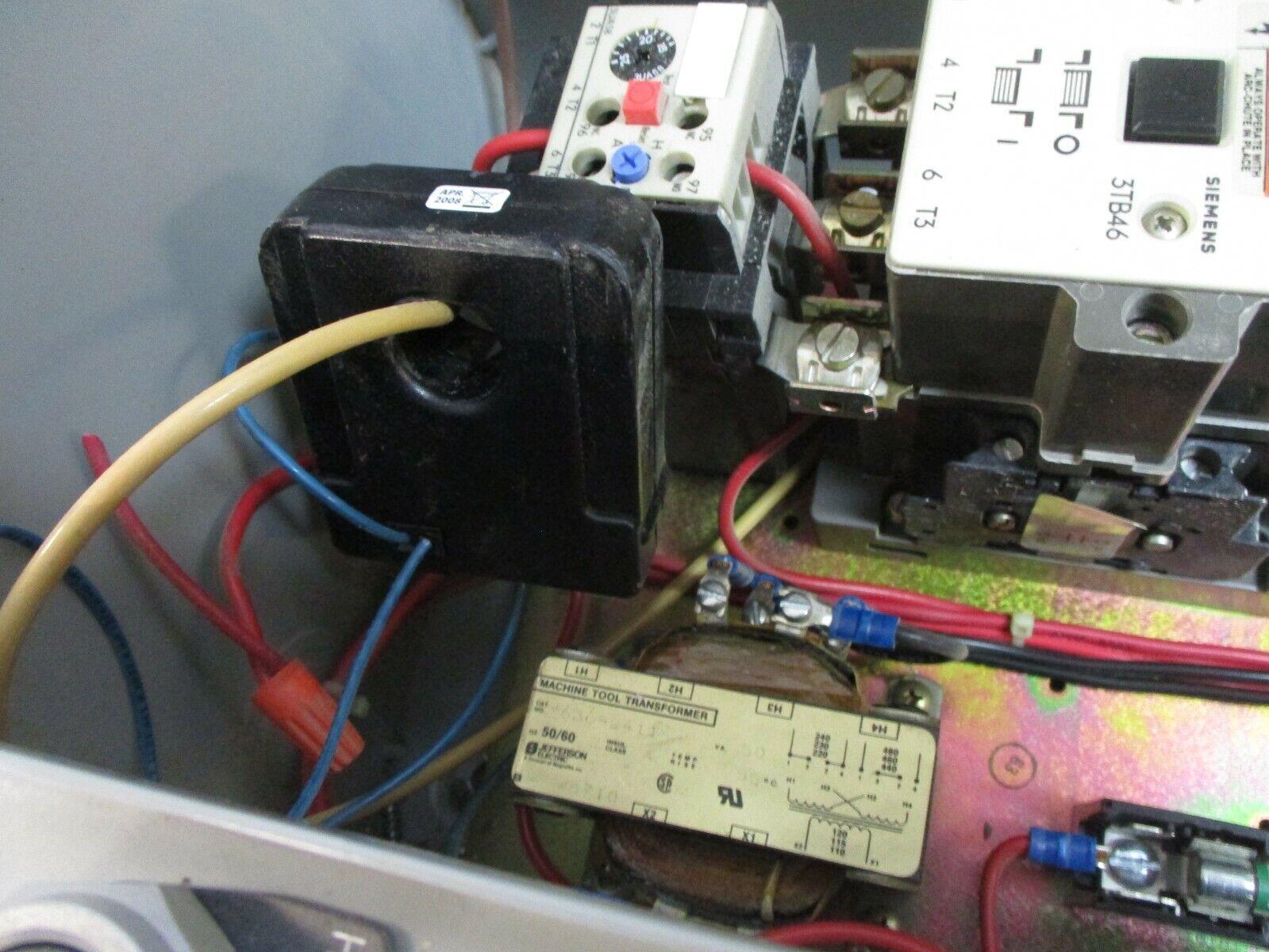 Siemens Fusible Combination 3TB46 120V Coil Trip: 16-25A Used