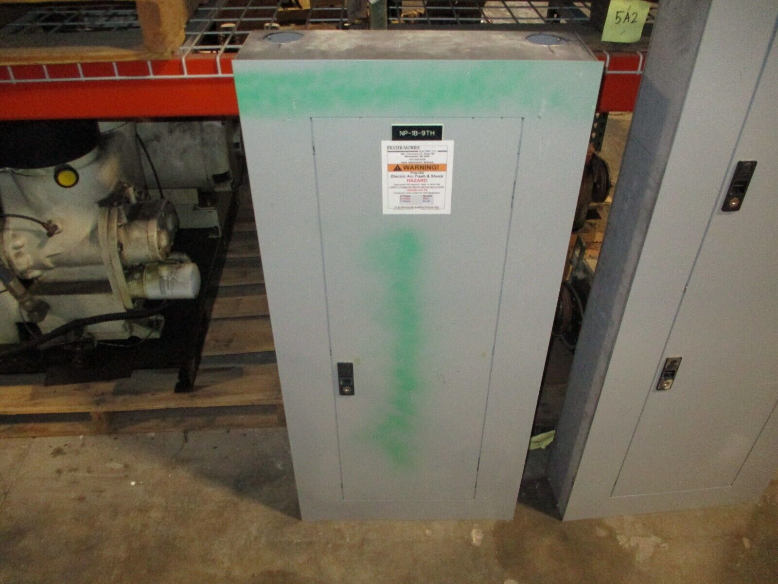 GE Main Lug Breaker Panel AQF3421MT 125A Max 208Y/120V 3Ph 4W 42-Circuit Used