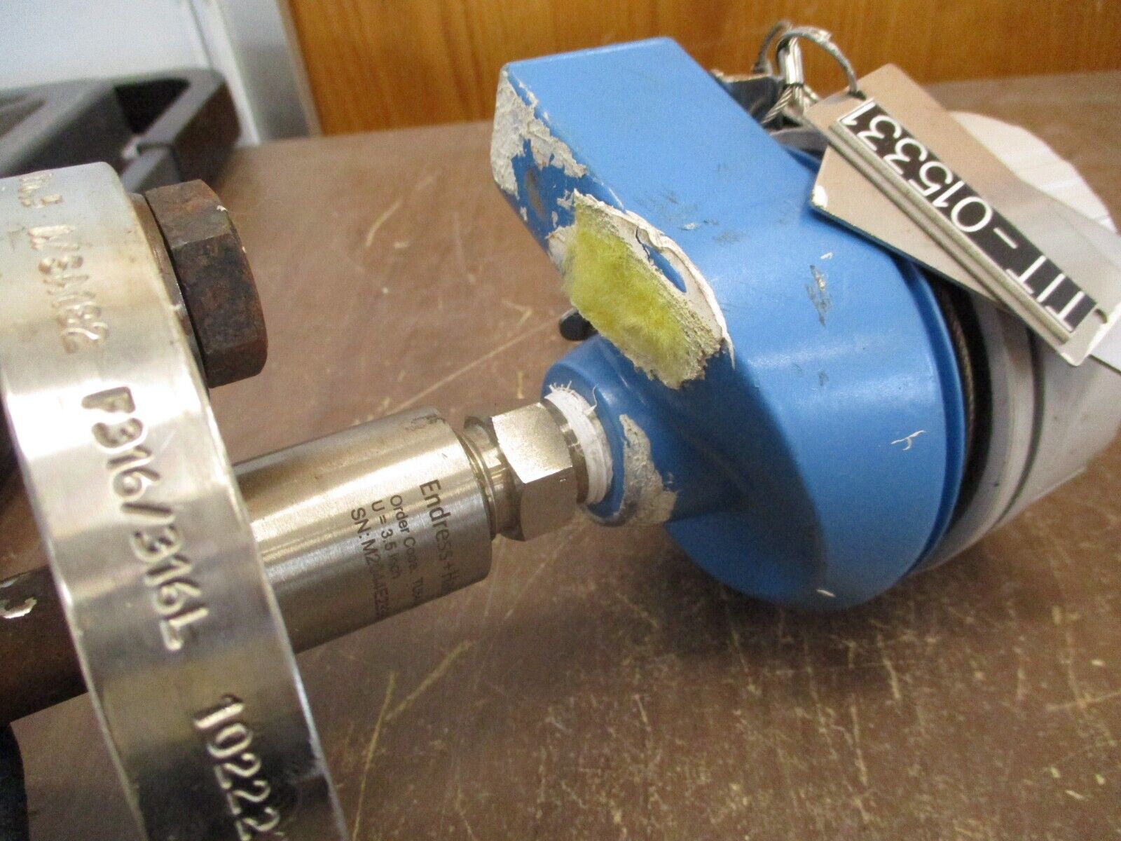 Endress + Hauser Temperature Sensor T14-D3A28A2B5BKC1 Range: -58 - 393°F Used