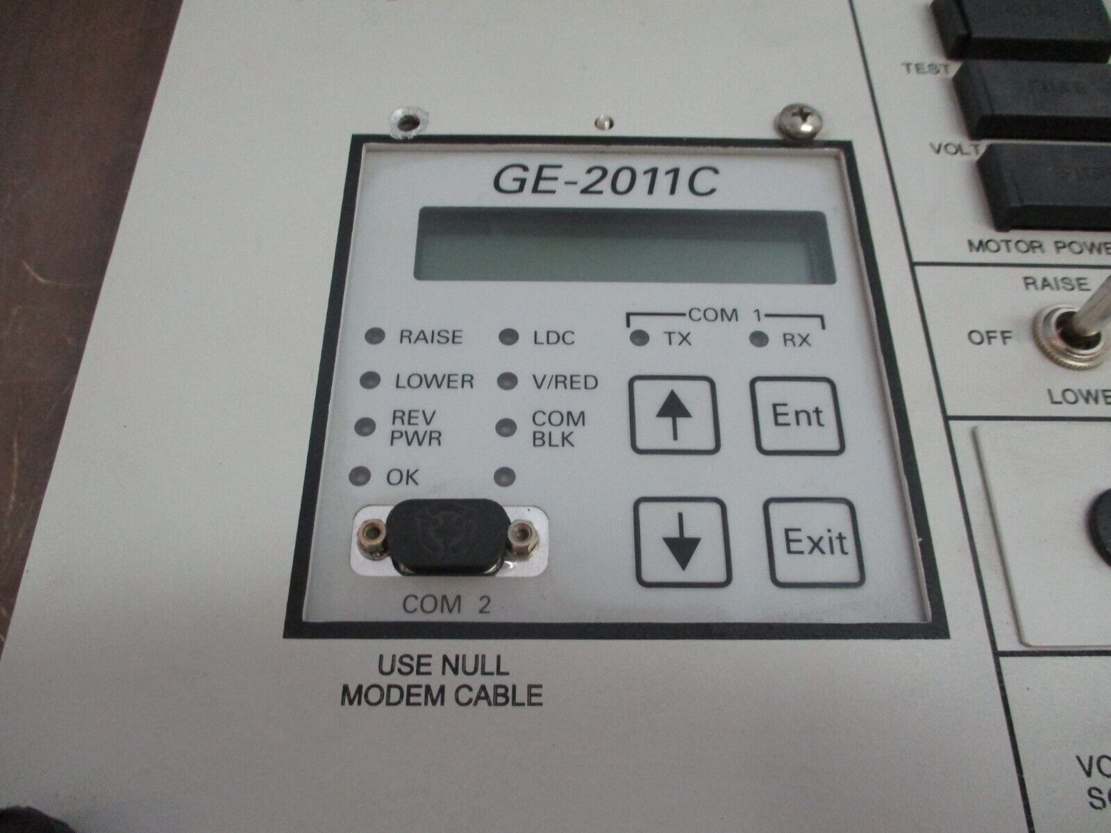 GE GE-2011C Voltage Regulator Control GE-2011C-6SL S/W: D-0146-08.02.03 Used