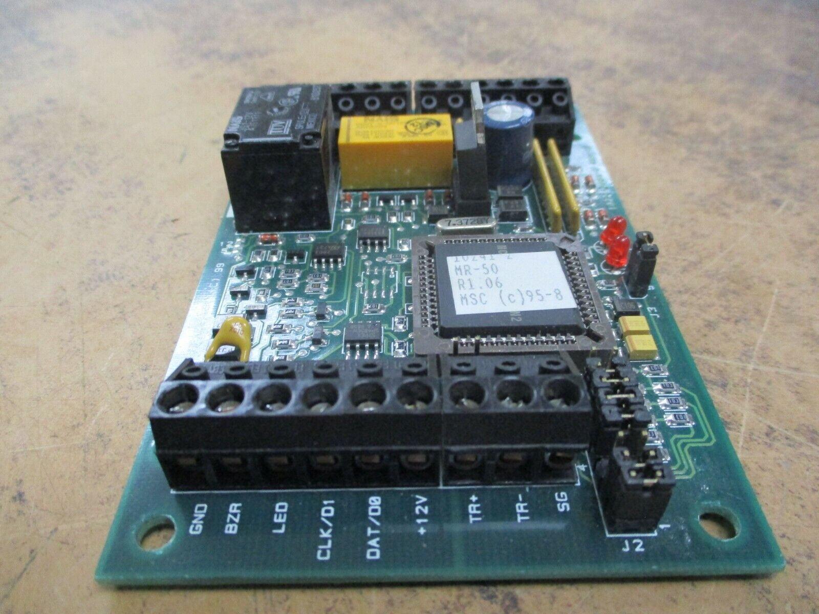 MSC Reader Interface Card 10224-001-F Rev. C Used