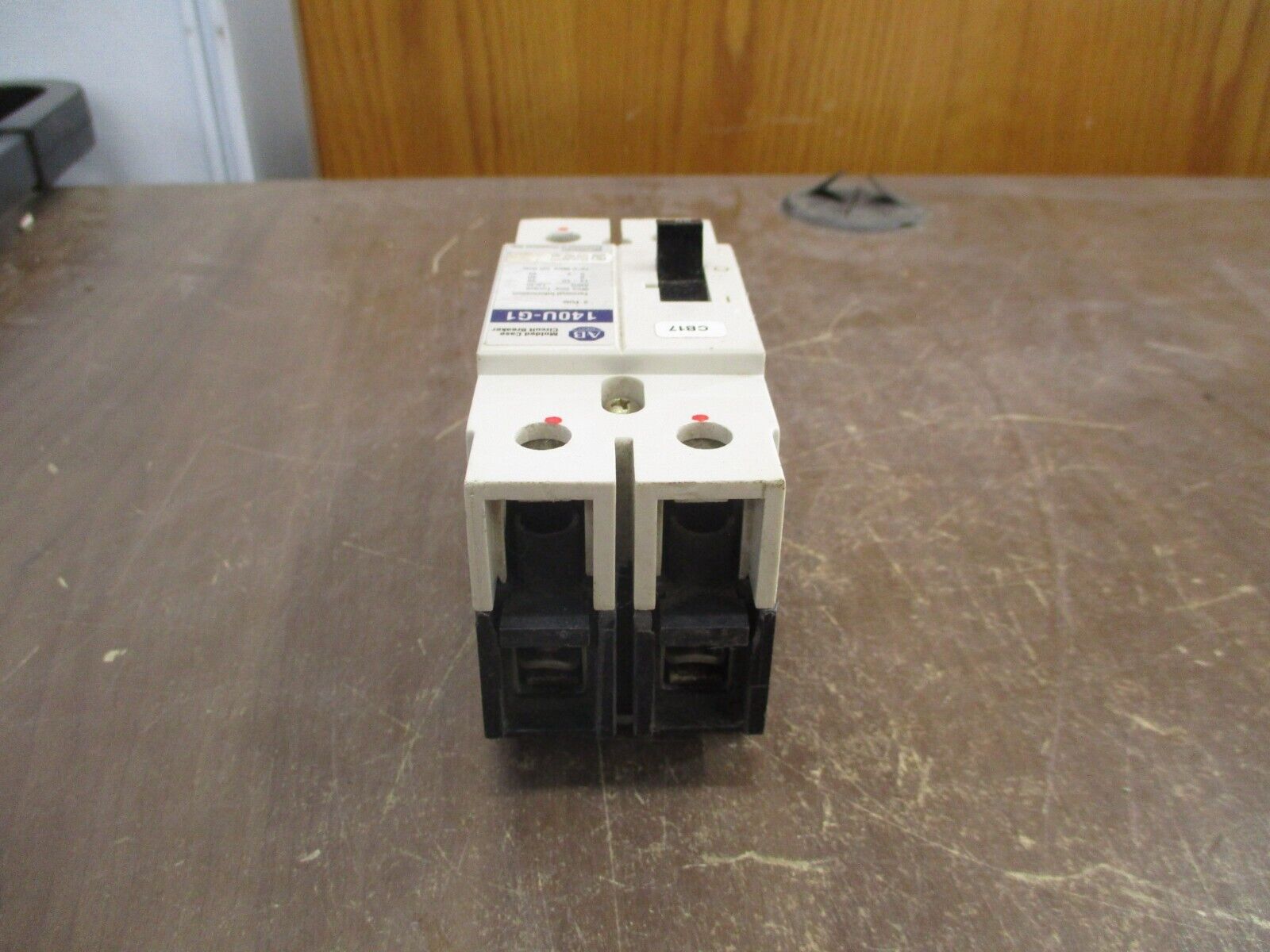 Allen-Bradley 140U-G1 Circuit Breaker 68C2925H01 25A 2P Used
