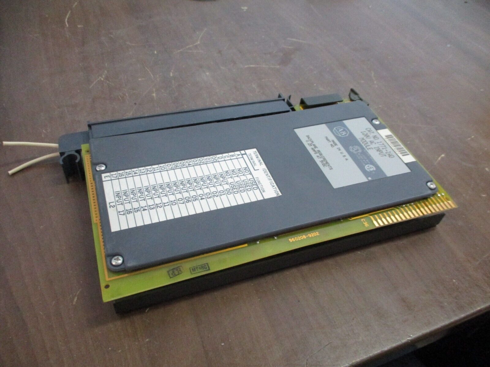 Allen-Bradley AC Input Module 1771-IAD 120V Used