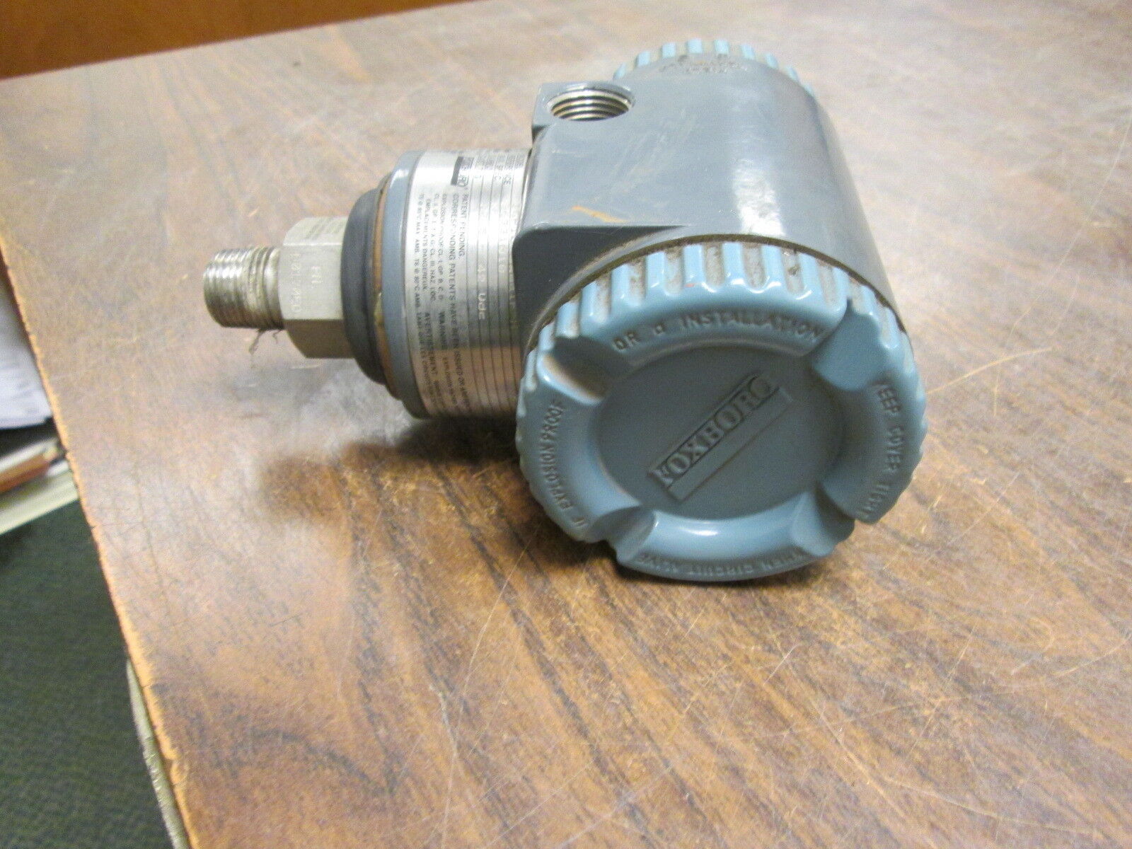 Foxboro Pressure Transmitter 1GP10-D20E1F-A Supply: 12.5-42VDC 3000PSI Used