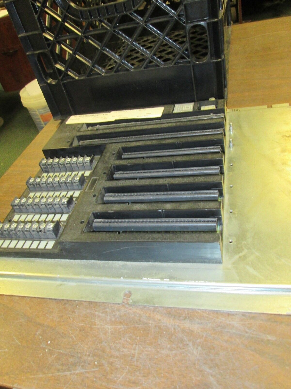 Square D I/O Rack Assembly 8030 GRK-110 w/ Backplane Used