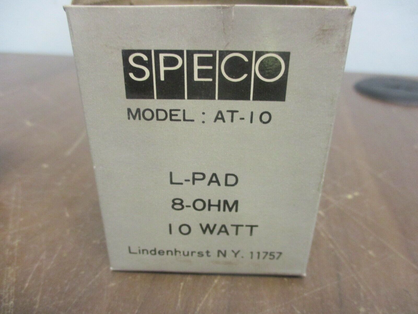 Speco L-Pad AT-10 8ohm 10W 2-Way Control Monaural Balance New Surplus *Lot of 3*
