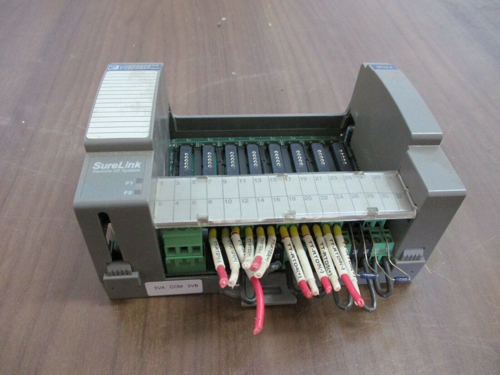 Compressor Controls Corp. SureLink Remote I/O Base RFTA-8 8-Slot Used
