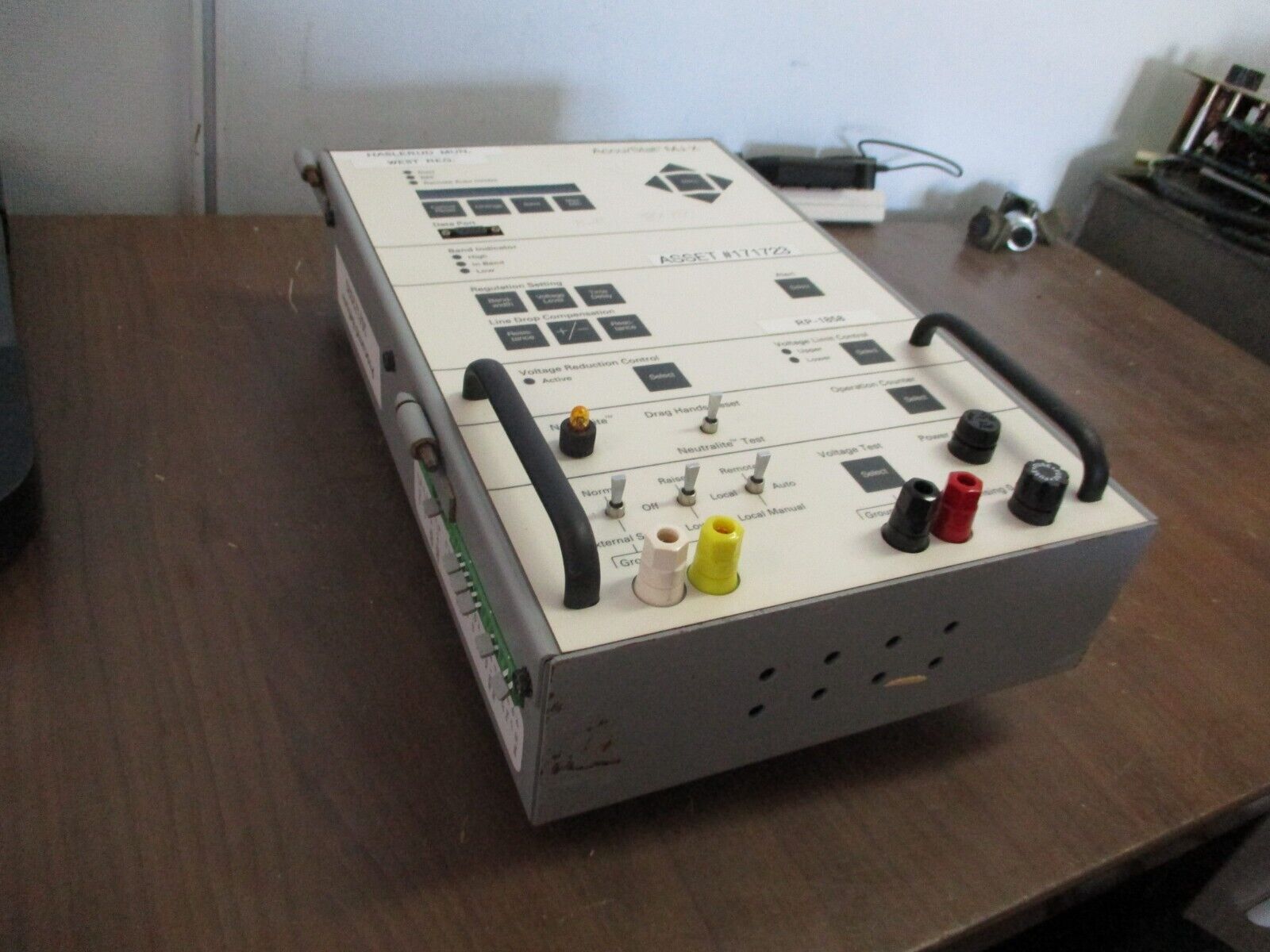 Siemens Accu/Stat MJ-X Voltage Regulator Control Panel C-60313 Used
