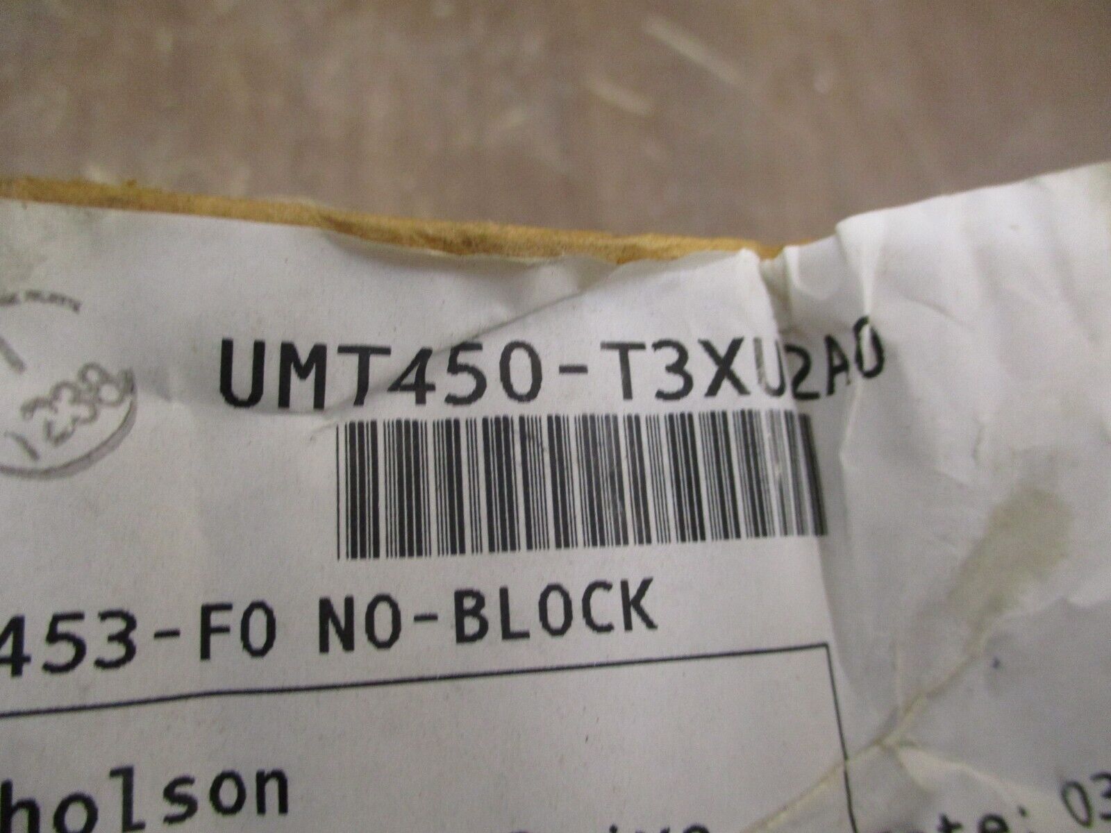 Nicholson Steam Trap UMT450-T3XU2A0 New Surplus