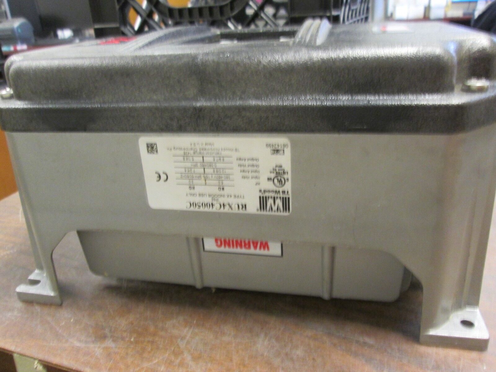 TB Woods X4 AC Drive RUX4C40050C 5HP Type 4X Used