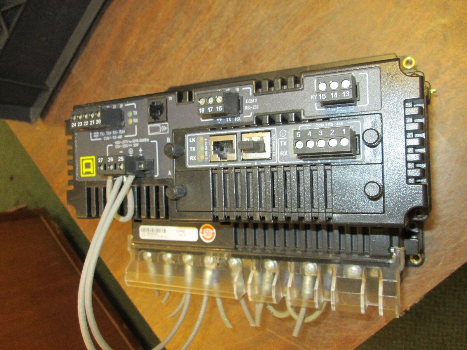 Square D PowerLogic Circuit Monitor CM4250 240/300V 96mA w/ CVM42 Used