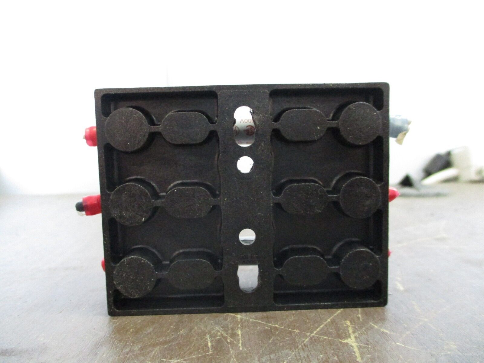 Buss Fuseholder BM6033SQ 30A 600V 3P w/ (3) 30A Fuses Used