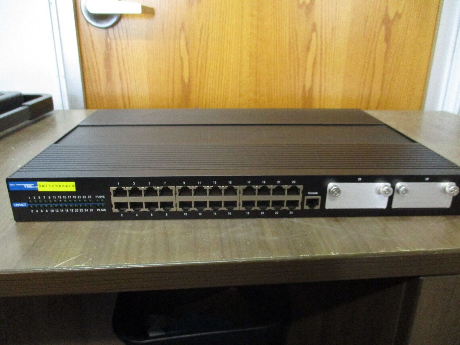 TSC Industrial Ethernet Switch Carat20B-24TX Ver. 1.00.0 TX Port: 24, RJ45 24VDC