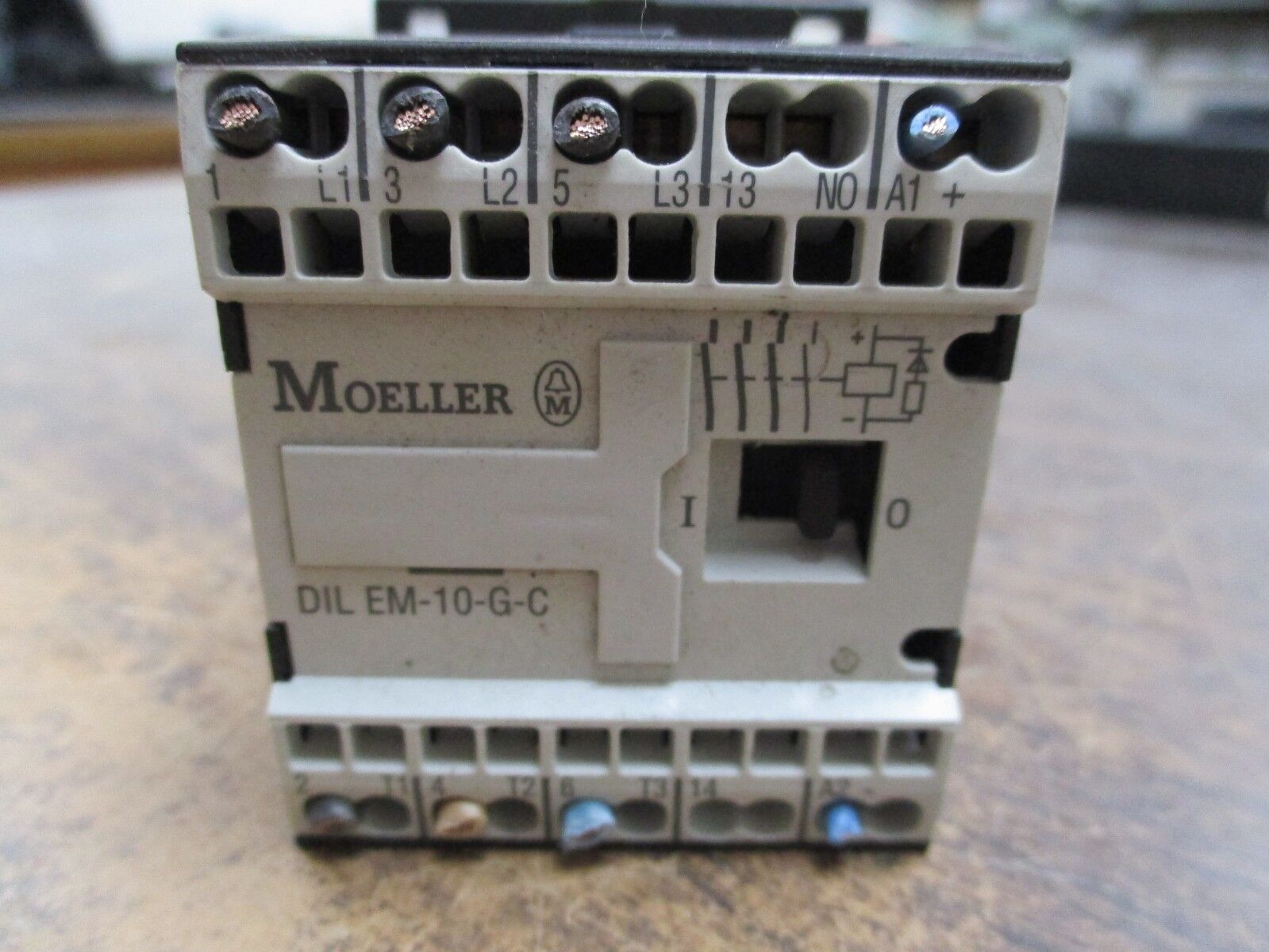 Allen-Bradley Contactor DIL EM-10-G-C 24VDC Coil 15A 600V Used