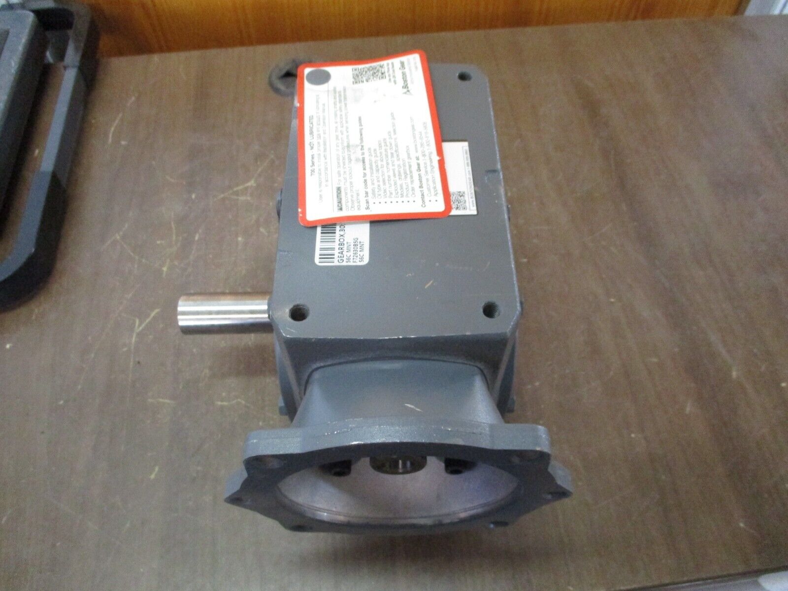 Boston Gear Reducer F726-30-B5-G Ratio 30:1 1.68HP 1521 LB-In Torque Out