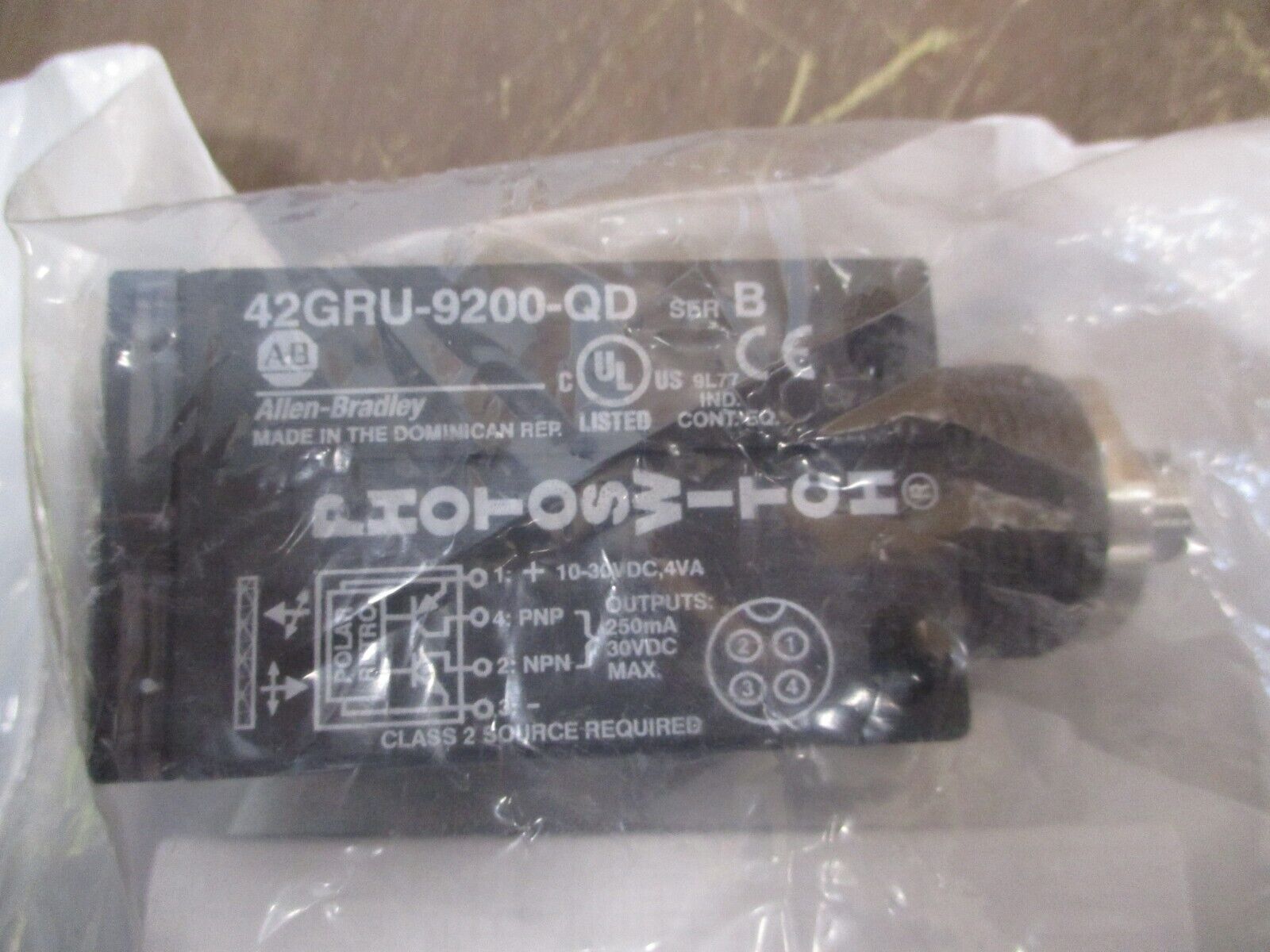 Allen-Bradley Photoswitch 42GRU-9200-QD Ser. B New Surplus
