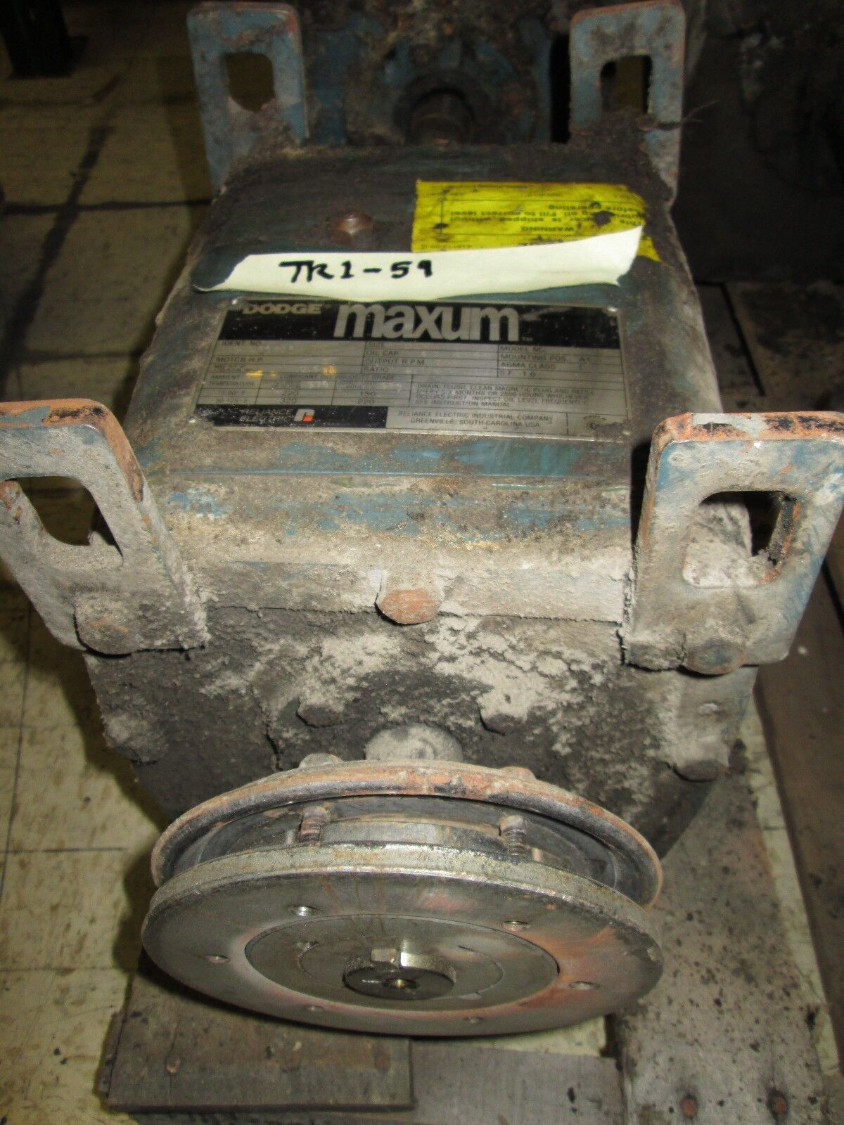 Dodge Maxum DCR 1 6.184 Ratio 25.1 HP 283 Output RPMs Used