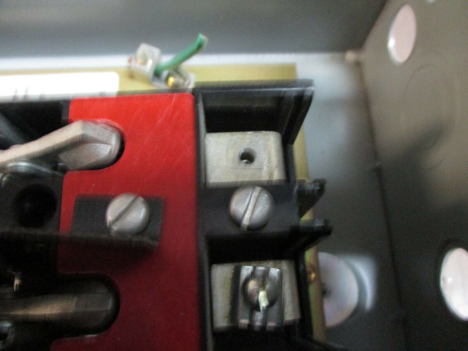 Siemens Fusible Combination 3TB44 120V Coil Trip: 1.25-2A *Broken Reset* Used