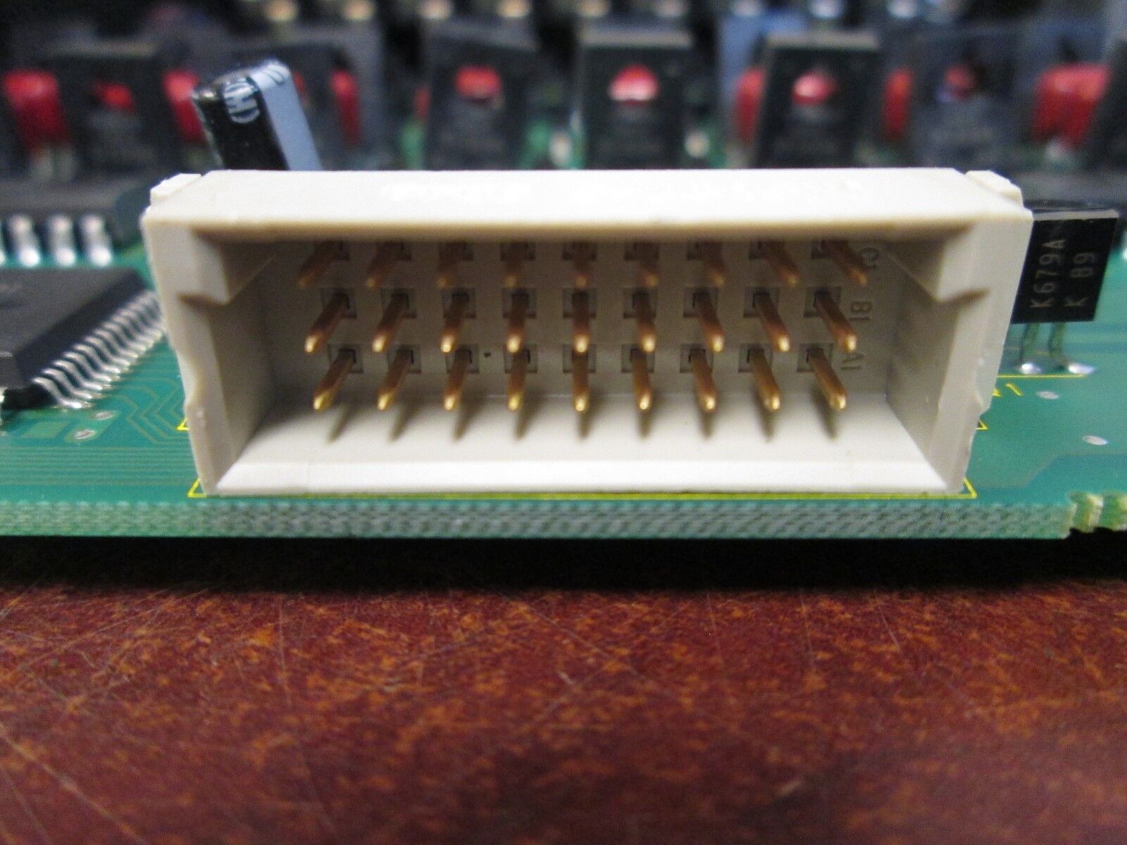 Allen-Bradley SLC 500 DC Output Module 1746-OB16 Series D 10-50 VDC Used