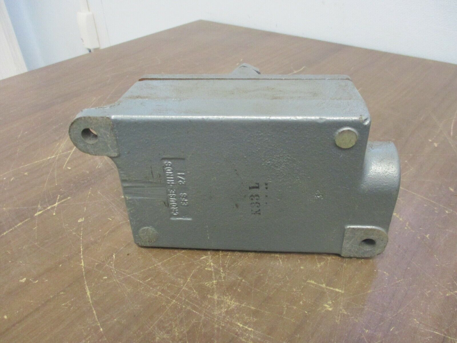 Allen-Bradley Explosion Proof Manual Starter 600-TEX4 Ser. A 120-240V 1Ph Used