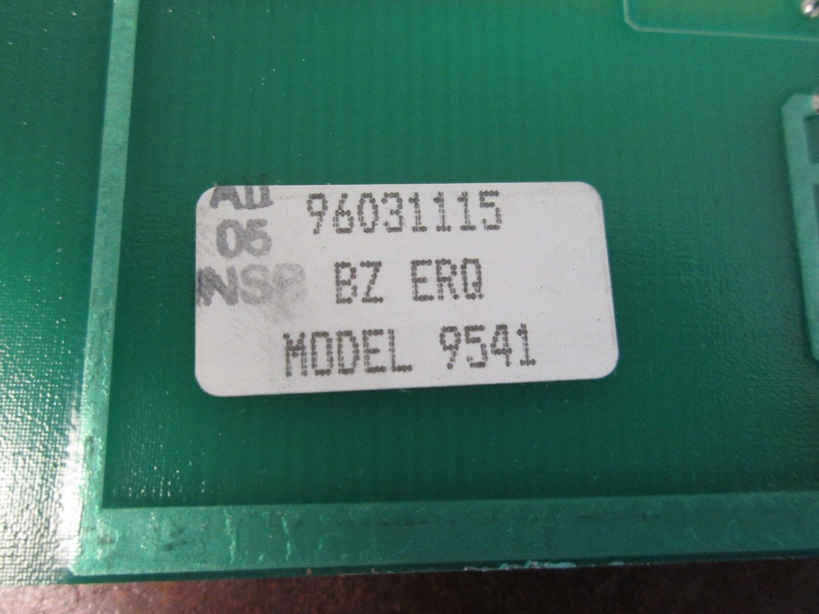 Autocon I/O Control Board 5BKA 96031112-B Used