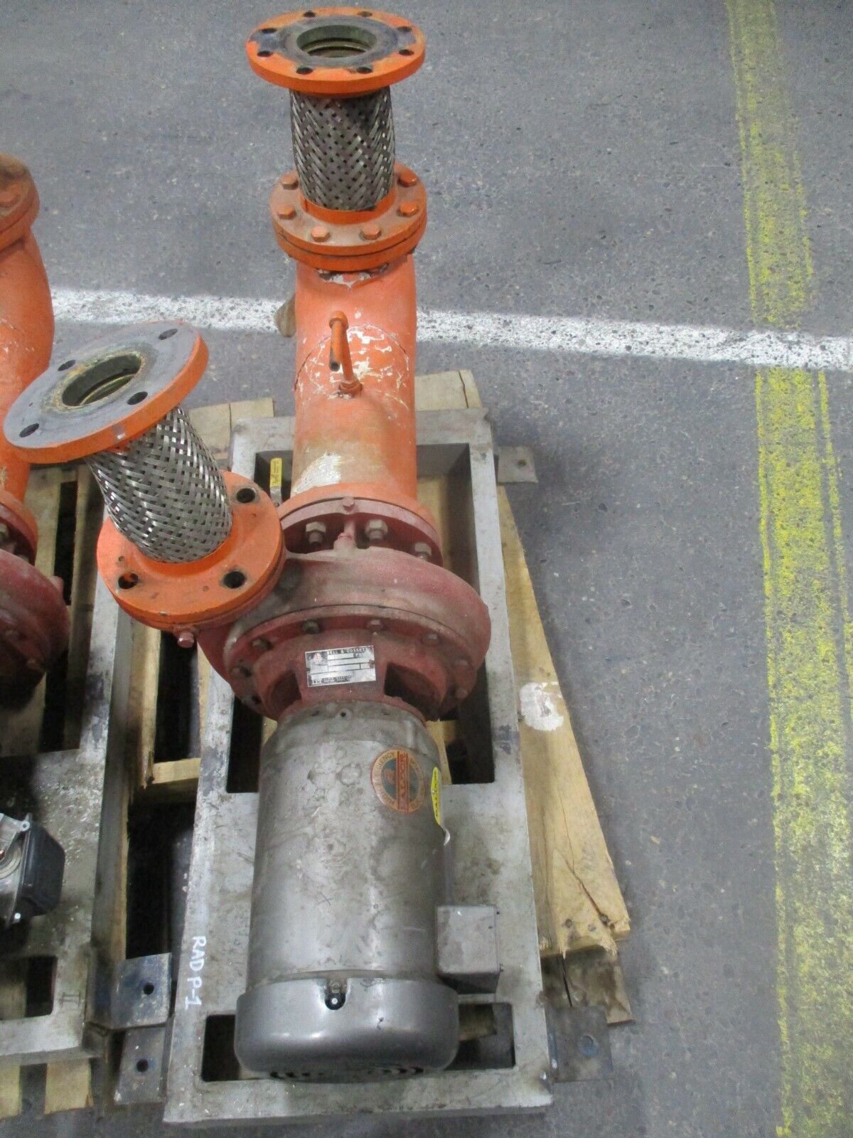 Bell & Gossett 1531 Pump 3RB-BF 5HP 1800RPM 208-230/460V Used