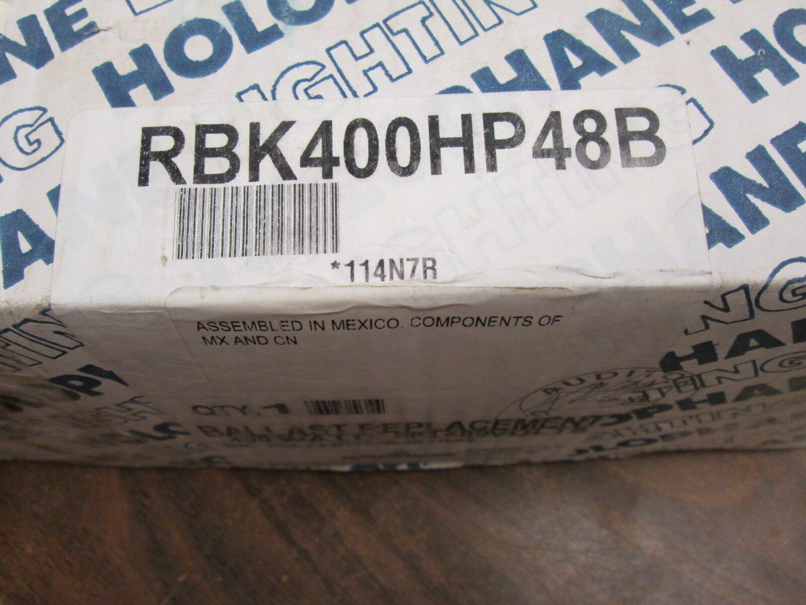 Holophane Ballast RBK400HP48B 400W 480V New Surplus