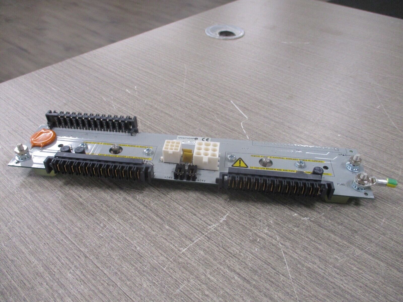 Emerson Ovation Local I/O Transition Panel IP00028G01 Rev. 05 Used