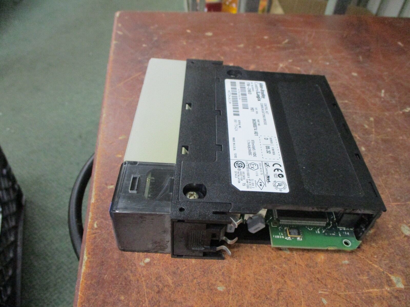 Allen-Bradley ControlLogix Control Net Comm. Bridge Module 1756-CNB/D Rev.H01