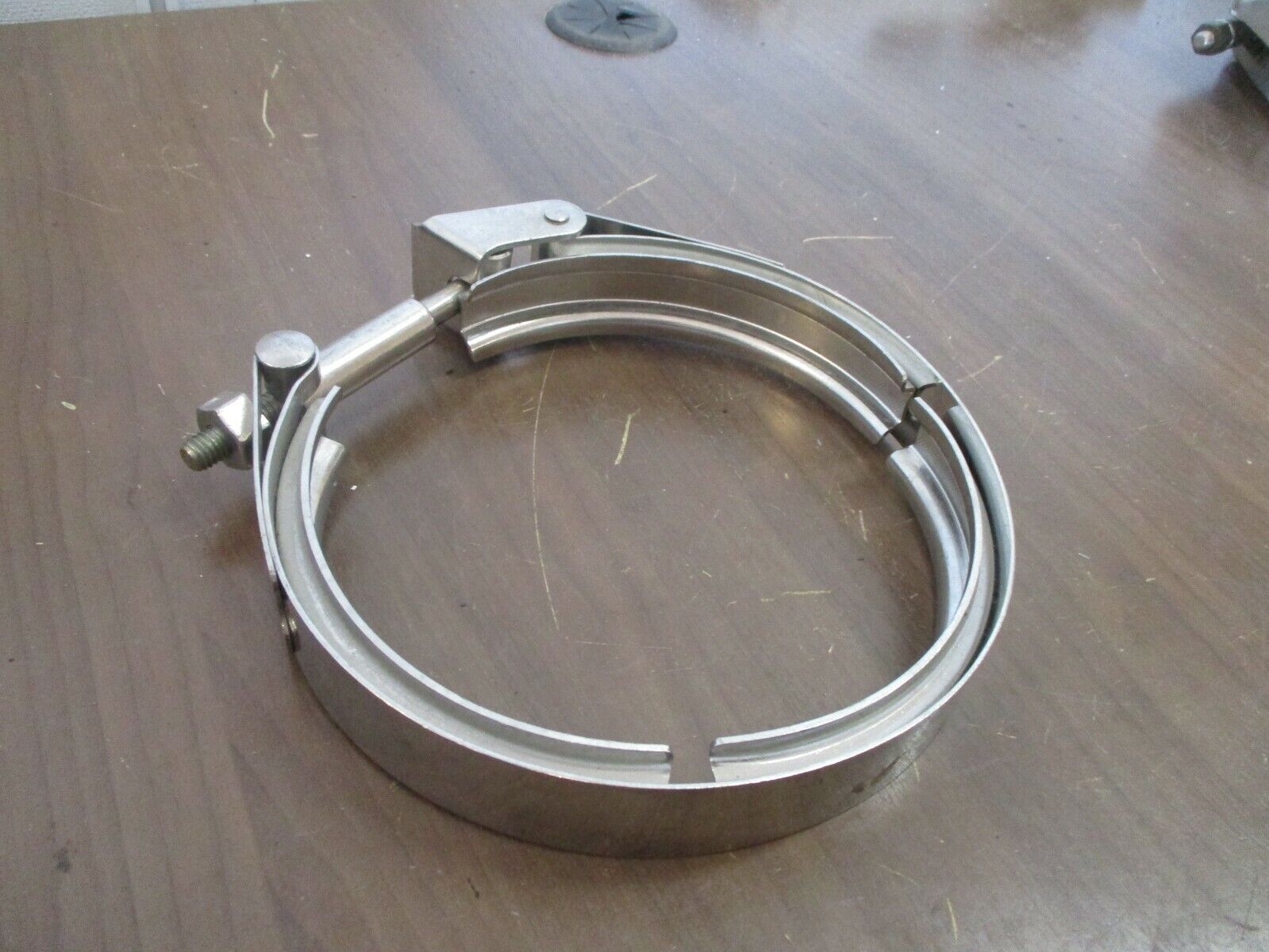 Misc. Brand Stainless Steel V-Band Clamp Size: 6.5" Used