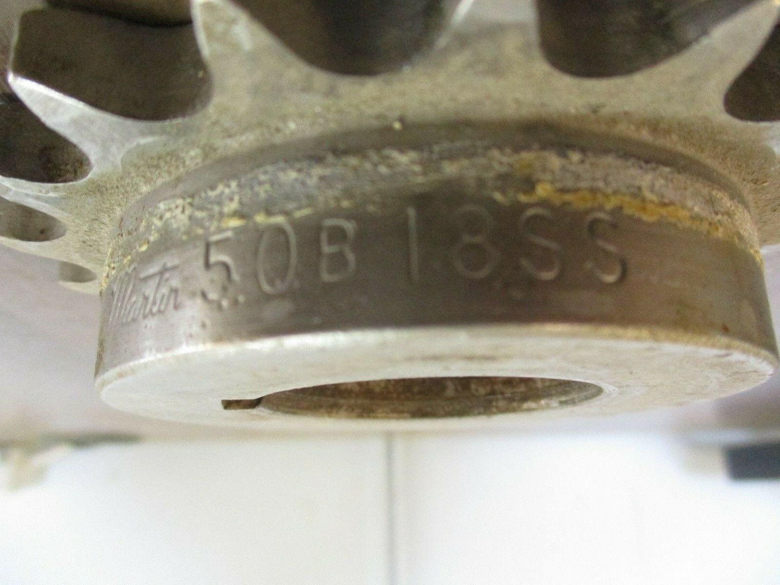Martin Stainless Steel Sprocket 50B18SS Used