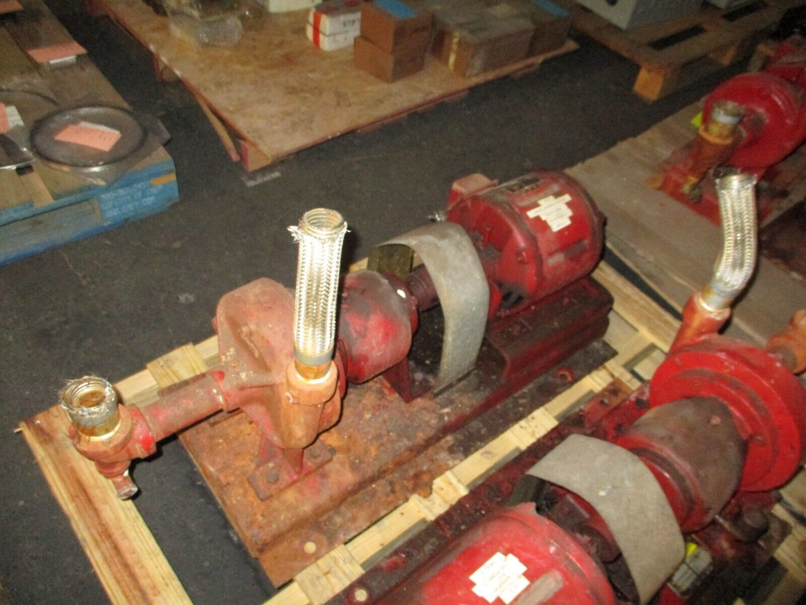 Bell & Gossett Pump 1-1/4AB 6-3/4BF 1.5HP 1750RPM 53GPM 40ft Head Used