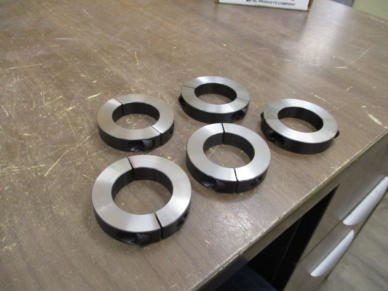 Climax Clamping Shaft Collar 2C-168 1-11/16" ID *Box of 5* New Surplus