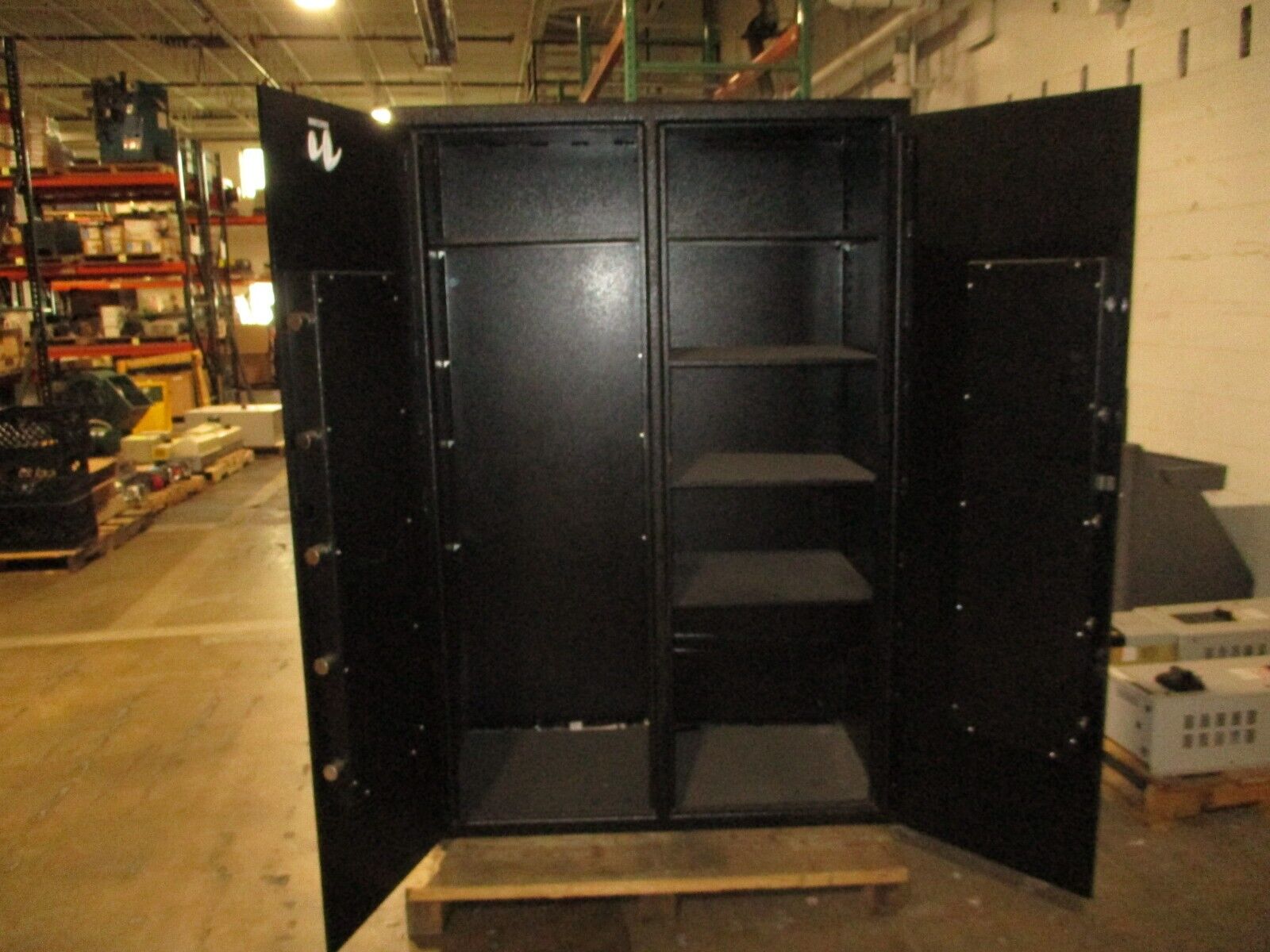 Blue Dot Safes Two-Door Safe Size: 72" x 48" x 27" (1) Electronic Lock Used